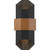 Quoizel Chasm LED Outdoor Lantern in Matte Black - CHS8307MBK