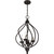 Quoizel Dupont Four Light Pendant in Old Bronze - DUP2816OZ
