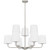 Quoizel Gallagher Nine Light Chandelier in Brushed Nickel - GGR5032BN