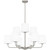 Quoizel Gallagher Nine Light Chandelier in Brushed Nickel - GGR5032BN