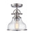 Quoizel Grant One Light Semiflush Mount in Brushed Nickel - GRTS1708BN