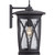 Quoizel Grover One Light Outdoor Wall Lantern in Mystic Black - GVR8410K