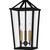 Quoizel Hull Three Light Outdoor Hanging Lantern in Matte Black - HUL1909MBK