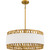 Quoizel Kate Five Light Pendant in Brushed Gold - KAT2824BRG