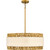 Quoizel Kate Five Light Pendant in Brushed Gold - KAT2824BRG