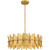 Quoizel Liza Four Light Pendant in Gold Leaf - LIZ2820GFL