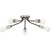 Quoizel Latitude Five Light Flush Mount in Earth Black - LTT1628EK
