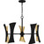 Quoizel Myla Ten Light Chandelier in Matte Black - MYL5027MBK