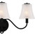 Quoizel McKinney Three Light Bath in Matte Black - MCK8623MBK