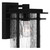 Quoizel McAlister One Light Outdoor Wall Mount in Earth Black - MCL8406EK