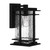 Quoizel McAlister One Light Outdoor Wall Mount in Earth Black - MCL8406EK