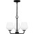 Quoizel Nielson Three Light Pendant in Matte Black - NIE2817MBK