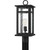 Quoizel Moira One Light Outdoor Post Mount in Earth Black - MOI9008EK