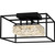 Quoizel Dazzle LED Semi Flush Mount in Matte Black - PCDZ1716MBK