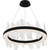 Quoizel Aurelia LED Chandelier in Matte Black - PCAUR5030MBK