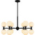 Quoizel Elser 12 Light Chandelier in Matte Black - PCELS5031MBK