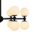 Quoizel Elser 12 Light Chandelier in Matte Black - PCELS5031MBK