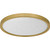Quoizel Outskirts LED Flush Mount in Brushed Gold - OSTA1715BRG Quoizel Outskirts LED Flush Mount in Brushed Gold - OSTA1715BRG