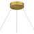 Quoizel Alice LED Pendant in Brushed Gold - PCACE2824BRG