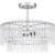 Quoizel Tayshia Three Light Semi Flush Mount in Polished Chrome - PCTAY1718C