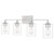 Quoizel Prescott Four Light Bath in Brushed Nickel - PRC8633BN