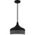 Quoizel Quoizel Pendant One Light Pendant in Matte Black - QP6208MBK