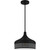 Quoizel Quoizel Pendant One Light Pendant in Matte Black - QP6208MBK