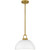 Quoizel Quoizel Pendant One Light Pendant in Brushed Gold - QP6217BRG