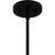 Quoizel Quoizel Pendant Three Light Pendant in Matte Black - QP6223MBK