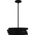 Quoizel Quoizel Pendant Three Light Pendant in Matte Black - QP6223MBK