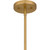Quoizel Quoizel Pendant One Light Pendant in Brushed Weathered Brass - QP6224BWS