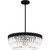 Quoizel Quoizel Pendant Four Light Pendant in Matte Black - QP6742MBK