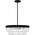 Quoizel Quoizel Pendant Four Light Pendant in Matte Black - QP6742MBK