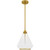 Quoizel Quoizel Pendant One Light Mini Pendant in Brushed Gold - QP6750BRG