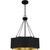 Quoizel Quoizel Pendant Four Light Pendant in Matte Black - QP6755MBK