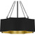 Quoizel Quoizel Pendant Four Light Pendant in Matte Black - QP6755MBK
