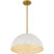 Quoizel Quoizel Pendant Three Light Pendant in Brushed Gold - QP6768BRG