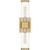 Quoizel Quoizel Wood Two Light Wall Sconce in Aged Brass - QW16128AB