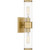 Quoizel Quoizel Wood Two Light Wall Sconce in Aged Brass - QW16128AB