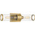 Quoizel Quoizel Wood Two Light Wall Sconce in Aged Brass - QW16128AB