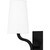 Quoizel Quoizel Wood Two Light Wall Sconce in Matte Black - QW16130MBK
