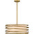 Quoizel Spiral Three Light Pendant in Light Gold - SPL2820LG