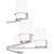 Quoizel Seymour Nine Light Chandelier in Brushed Nickel - SEY5032BN