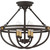 Quoizel Sergeant Four Light Semi-Flush Mount in Western Bronze - SRG1716WT