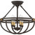 Quoizel Sergeant Four Light Semi-Flush Mount in Western Bronze - SRG1716WT