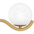 Quoizel Spherical Three Light Bath in Aged Brass - SRI8623AB
