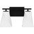 Quoizel Stetson Two Light Bath in Matte Black - STS8615MBK