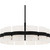 Quoizel Sweeney Six Light Pendant in Matte Black - SWE2830MBK
