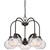 Quoizel Trilogy Five Light Chandelier in Old Bronze - TRG5105OZ