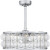 Quoizel Terrarock Four Light Fan Light in Polished Chrome - TRK3123C